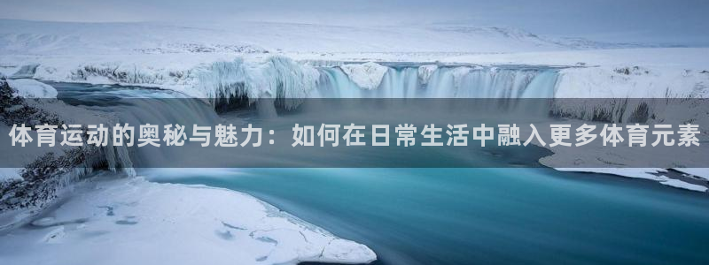 xc体育：体育运动的奥秘与魅力：如何在日常生活中融入更多体育元素